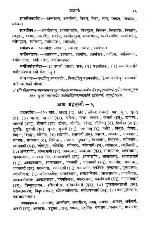 Jyotirvijnana Sabda Kosa